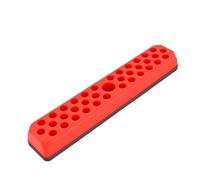 Zunate Soporte Magnético para Puntas Hexagonales, Estante de Almacenamiento de Brocas de 1/4 de Pulgada, Organizador de Puntas de Destornillador para Garaje, Organizador de Herramientas de Plástico