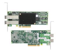Zunate Tarjeta de Canal de Fibra HBA 1pcs LPE12002, Tarjeta PCIe 2.0 FC de 8 GB con Soporte y NPIV, para la Virtualización e Integridad de Datos del Servidor