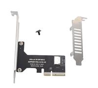 Zunate Tarjeta de Expansión PCIe to Oculink, Adaptador PCIe 4.0 X4 con SFF 8612 a U.2 Convertidor SSD NVME para OS X 64Gbps Width, Incluye Soportes de 80 Mm de 120 Mm.