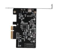 Zunate Tarjeta de Expansión USB 3.2 PCI Express Tecnología de Doble Chip 20 Gbps para Estaciones de Trabajo Compatible con OS y