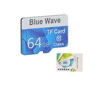 Zunate Tarjeta de Memoria Micro de hasta 128 GB Plug and Play Mini Tarjeta de Memoria de Alta Velocidad, Resistente Al Agua, Resistente a los Golpes, para Cámaras, Teléfonos, GPS, (64 GB)