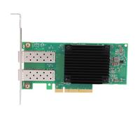 Zunate Tarjeta de Red PCIe Ethernet, 2X 25G SFP28 Puertos Tarjeta de Red PCIe 3.0 X8, Adaptador Ethernet de Doble Puerto, Nic de Fibra de Velocidad Múltiple, para Wins, para Linux,