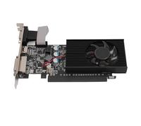 Zunate Tarjeta Gráfica, GT705 1GB DDR3 64bit PCI Express 2.0 16X Tarjeta de Video con Ventilador de Enfriamiento Independiente, para Trabajo General con PC, Ver Películas y Hacer Videos