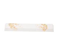 Zunate Tecla de Barra Espaciadora, Reemplazo de Teclado Mecánico Universal PBT DIY, Patrón de Flor Amarilla