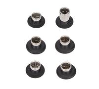 Zunate Thumbsticks de Acero Inoxidable para One Series 2 | Joysticks de Repuesto de Metal de 6 Uds, Almohadillas de Agarre Texturizadas, Mod Swap para Controlador Modelo 1797