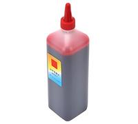 Zunate Tinta de Recarga de Rotulador Reutilizable 200ml Negro |Resistente Al Agua a Base de Aceite, Resistente a la Decoloración para Bolígrafos de Carteles, Manualidades Artísticas (rojo)