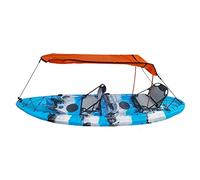 Zunate Toldo para Sombrilla de Kayak, Toldo para Sombrilla para Canoa, Kayak, Barco, Toldo con Bolsa de Almacenamiento para Bote Inflable, Toldo para Sombrilla Portátil Plegable Fácil