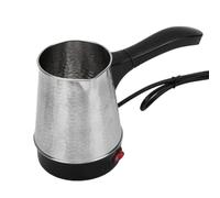 Zunate Turca Eléctrica Calentador De Acero Inoxidable De 500 Ml Con Con Aislamiento Térmico Para El Hogar, Compacta Para Café Turco, Leche, Té Y Almíbar, Control Fácil Con Un Botón