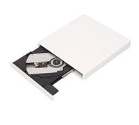 Zunate Unidad de Disco Externa, USB 2.0 CD DVD +/- RW Grabador de Unidad óptica Slim CD/DVD ROM Rewriter Writer Reader Portable para XP/2003/Vista/para Linux/Win7/8/8.1/10 PC Laptop