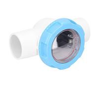Zunate Válvula de Retención Visible de 2 Pulgadas Antirretorno sin Retorno |PVC ABS Resistente a la Corrosión para la Instalación de Tuberías de Bomba de Piscina