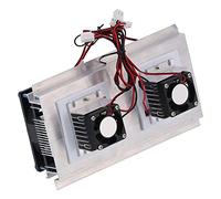 Zunate Ventilador de Refrigeración de Alta Potencia 10A 120W |Ventilador Eficiente del del Refrigerador del Radiador Dual de la Aleación de Aluminio para el Equilibrio de la Temperatura del Poder