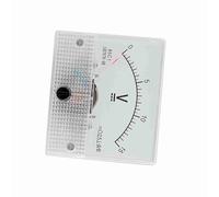Zunate Voltímetro CC Pequeño y Ligero 0-30 V |Medidor de Panel Analógico 85C1 de Precisión 2,5 para Medición de Experimentos (Medición de presión 0-15V)