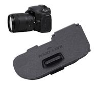 Zunate Zunate Zunate Cubierta de la Puerta de la Batería de la Cámara, Diseño de Tapa de Repuesto para Pieza de Reparación de Cámara Digital 90D, a Prueba de Polvo y Agua para una Fuente de