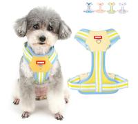 Zunea Arnés de chaleco sin tirones para perros extra pequeños y pequeños, arnés ajustable para cachorros con anillo en D, arnés de chihuahua con forro de malla suave y transpirable, a prueba de