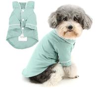 Zunea Pijama para perros pequeños, suave, transpirable, para cachorros, ropa de dormir para interiores, pijama de dos patas, ropa de fiesta para vacaciones, ropa para mascotas