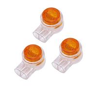 Zunedhys 150 conectores UY de 2 puertos para teléfono con relleno de botones amarillos