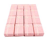 Zunedhys 16Pcs Cajas de Regalo de Papel para Presentadores de Relojes Pequeños, Collares, Pendientes, Caja de Pulsera ()