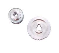 Zunedhys 2 piezas de metal síncrono de polea de motor S Cj0618 mini engranajes de torno de torno, engranajes de máquina de corte de metal