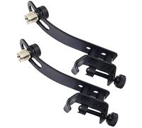 Zunedhys 4 soportes universales para montaje en poste vertical para cámara de seguridad CCTV PTZ Dome (A)