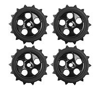 Zunedhys 4 StüCk RC 1/8 de de nieve Neumáticos de neumáticos adecuados para 1: 8 Offroad Ruedas 1: 8 Offroad Card Short Card Beach Neumático para RC Car