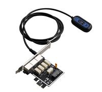 Zunedhys Adaptador de interruptor de tarjeta de aislamiento de , tarjeta separada de seguridad de red de