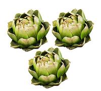 Zunedhys Alcachofa artificial verde de plástico falsa de alcachofa falsa para decoración de mesa de fiesta de boda