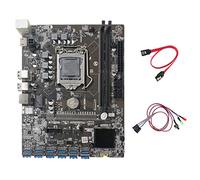 Zunedhys B250C placa base + cable interruptor luz + cable SATA 12 PCIE a USB 3.0 ranura para tarjeta gráfica LGA1151 compatible DDR4 RAM