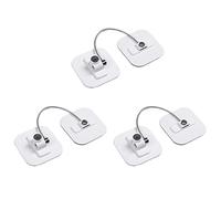 Zunedhys Cerradura de Nevera, Cerraduras de Refrigerador, Cerradura de Congelador con Llave para Seguridad de Niños, Cerraduras para Bloquear Nevera y Gabinetes-3Pack