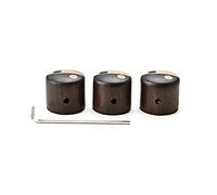 Zunedhys de 3 pomos de control de volumen de tono de madera para piezas de guitarra eléctrica