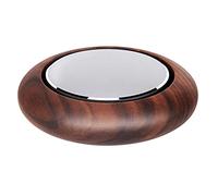 Zunedhys Decoración de perfume para coche, madera de nogal, suministros de decoración interior de coche, bálsamo sólido, zeolita, aromaterapia para coche