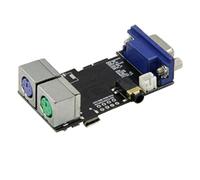 Zunedhys FabGL VGA32 VGA PSRAM Módulo V1.4 Controlador PS/2 Ratón Teclado Gráficos Biblioteca Juego ANSI/Circuitos Terminales