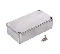 Zunedhys Instrumento de aluminio fundido a presión del recinto de la caja del proyecto de la electrónica de la electrónica a prueba de agua, estándar 1590B 112X60x31m m