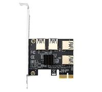 Zunedhys PCI-E 1 a 4 USB 3.0 Tarjeta de expansión de tarjeta gráfica X1 a X16