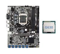 Zunedhys Placa base B75 ETH Mining 12 PCIE a USB CPU G630 LGA1155 MSATA Soporte 2XDDR3 B75 USB BTC Miner Placa base