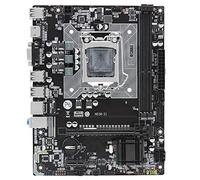Zunedhys Placa base de escritorio H61-M LGA1155 compatible CPU M.2 NVME SSD 2XDDR3 placa pequeña entrada de pantalla VGA, compatible