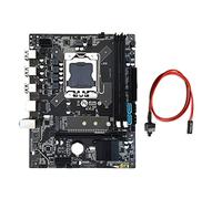 Zunedhys Placa base X79 HM65 LGA1356 CPU 2XDDR3 REG ECC RAM M.2 NVME SATA3.0 placa base cable de interruptor para CPU Xeon E5