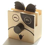 Zunedhys Soporte multifuncional para bolígrafos de maciza con diseño de animales, soporte para gafas, accesorios de escritorio para móvil B