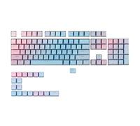 Zunedhys Teclado mecánico impregnado de 122 teclas PBT 68 84 87