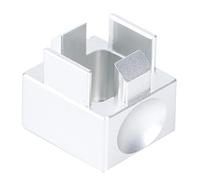 Zunedhys Teclas mecánicas de teclado multifuncional, abridor de ejes de metal para interruptores , abridor de eje, color plateado