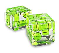 Zunedhys Triple 3 Hot Shoe Bubble Spirit Level Compatible para cámara DSLR (paquete de 2)