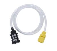 Zunedhys Tubo de agua autocebante, juego de tubos de entrada de agua autopesados, adecuado para lavado de coches K2 K4 K5 K7 de alta presión