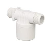 Zunedhys Válvula de bola flotante Válvula de flotador integrada Válvula de control de de agua para tanque de agua solar (lado de 1 pulgada)