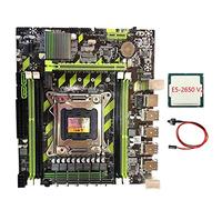 Zunedhys X79 - de interfaz M.2 para ordenador LGA2011 CPU E5 2650 V2 + cable de interruptor compatible RECC DDR3 RAM