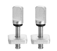 Zunetsutock Aleta para - Kit de reparación universal central de surf | adaptador sin herramientas con pulgar de acero inoxidable 316 para tabla de paddle kayak mar