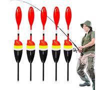 Zunetsutock Bobber de de Hielo, 5 Piezas, Accesorios para en Orilla y Aguas Profundas