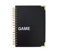 Zunetsutock Cuaderno - Cuaderno de juego de puntos | Planificador con impresión clara y escritura para escuela, casa, viaje, regalo