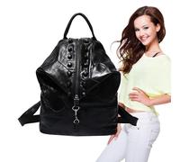 Zunetsutock - Cuaderno de ejercicios de cuero para ordenador portátil, escuela de , casual antirrobo | para estudiantes, estudios, escuela, vida cod