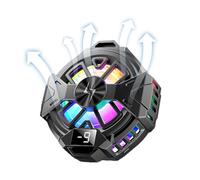 ZunetsUtock Equipo de enfriamiento de Entertainment Electronics - Ventilador de enfriamiento recargable del teléfono móvil Easy Opery para escuchar música, jugar juegos, transmisión de video
