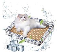 Zunetsutock Esterillas de refrigeración para mascotas, cojín de refrigeración para perros, cojín de refrigeración para perros, 12 x 16 pulgadas, pesado, impermeable, no antideslizante