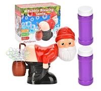 Zunetsutock Juguete De Pedos De Burbujas - Máquina Automática Soplador Burbujas Navidad Con Papá Divertido | Generador De Vacaciones Para Niños Juegos Humorísticos Party Gnomos Navideños